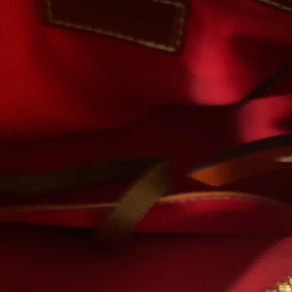 Dooney & Bourke Brown Leather Rowan satchel - Picture 3 of 6